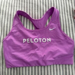 Nike- Peloton Lavender Sports Bra